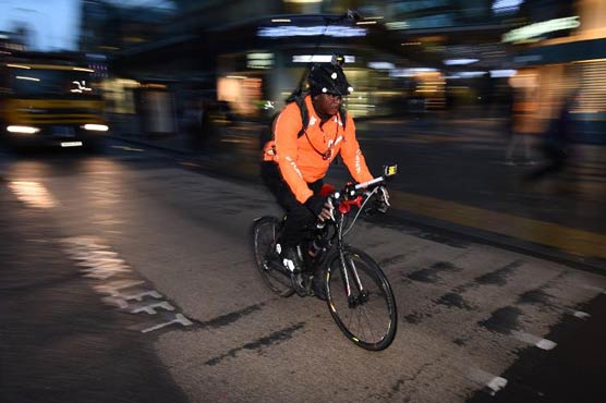 Justice on two wheels in the heart of London 