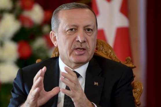 Man arrested after attack on Erdogan's office