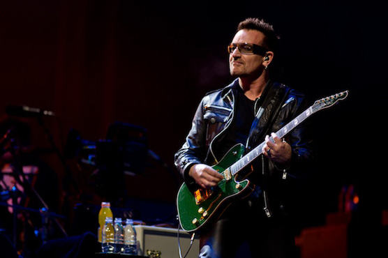 Bono says may never play guitar again after bike fall