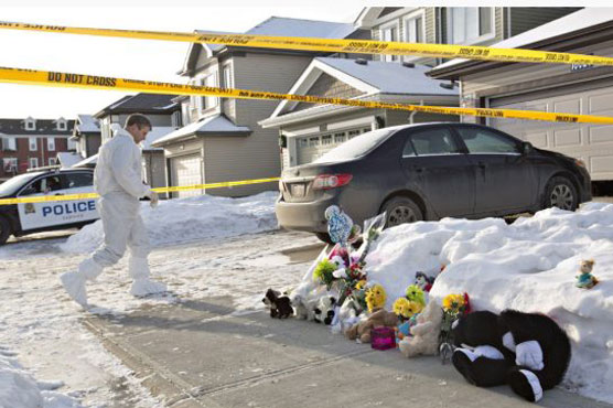 Canadian who killed eight spared two infants: police
