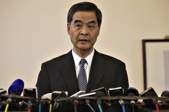 Hong Kong leader warns against protests ahead of reform talks