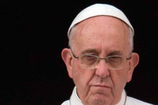 Pope prays for victims of Paris attack