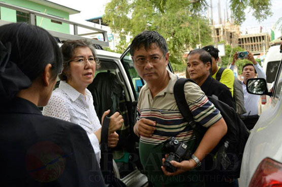 Crowds protest UN rights visit to Myanmar