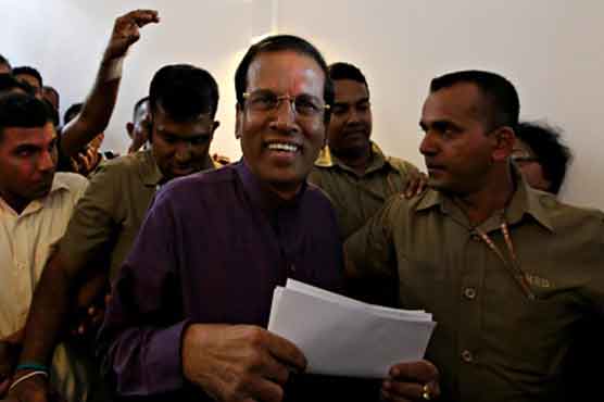 Sirisena to be sworn in as Sri Lanka's new president