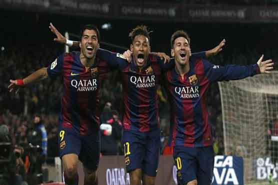 Football: Barca star trio down Atletico to ease crisis talk