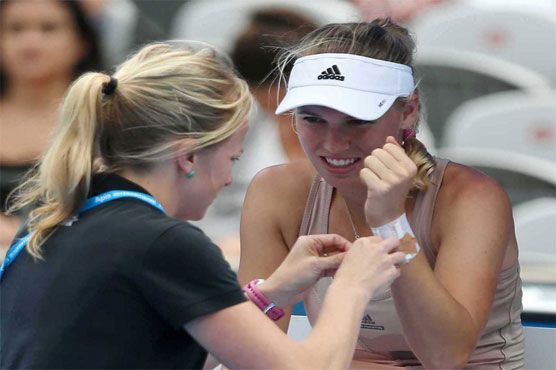 Tennis: Wozniacki's wrist setback ahead of Australian Open