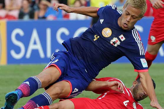 Football: Japan's Honda rips into Asian Cup referees