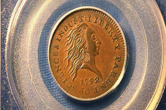 Rare 1792 penny sells at auction for almost USD 2.6 million