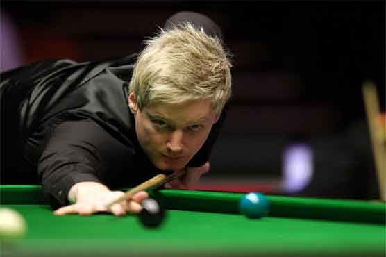 Snooker: Robertson into Masters last eight
