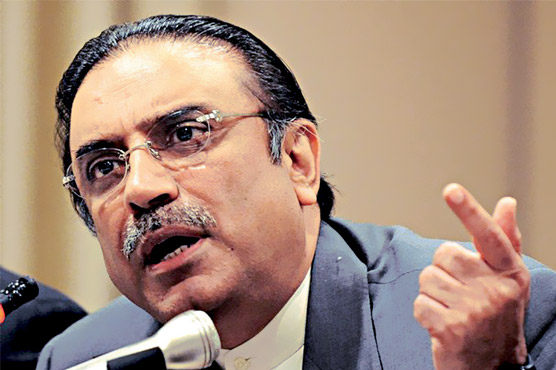 Zardari vows to fulfill necessities of families of Sindh Police martyrs