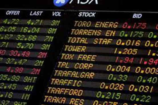 Hong Kong stocks down 1.00% by break