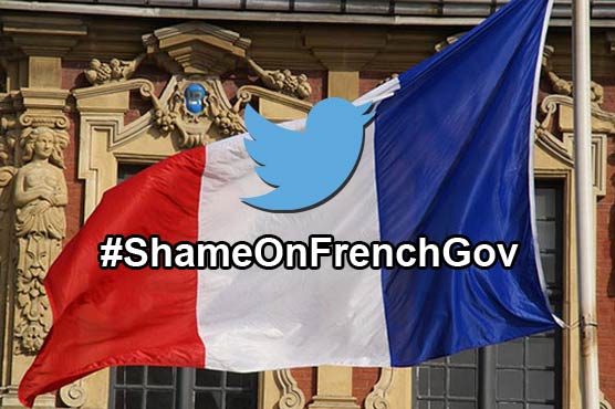French govt called out for allowing hate speech as #ShameOnFrenchGov trends