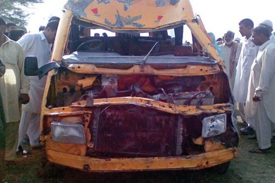 Kot Addu: Van-bus collision kills four children, 15 injured