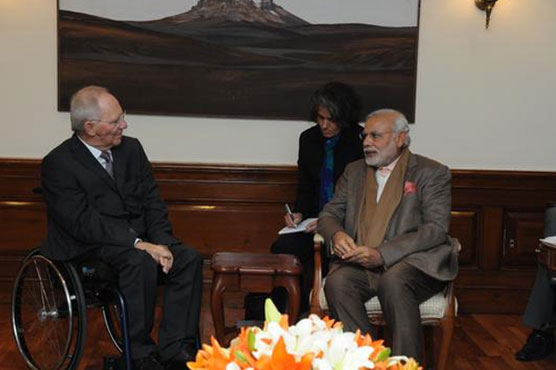Germany's Schaeuble assures India on eurozone stability