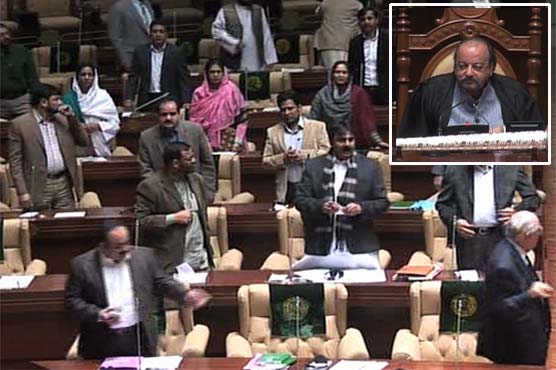 MQM members walk out of Sindh Assembly