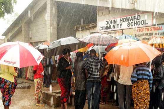 Boats, oxen deployed to save Zambia's rain-hit election