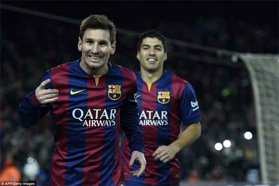 Football: Messi hands Barca slender Cup lead over Atletico
