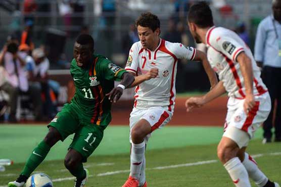 Tunisia scores late to beat Zambia 2-1 at African Cup