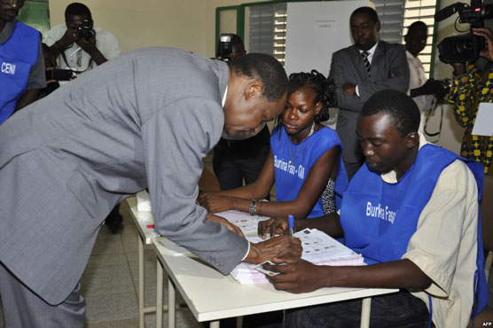 Burkina presidential and legislative votes set for October
