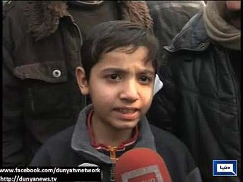 Injured kid's father pressured to write statement of police's choice 