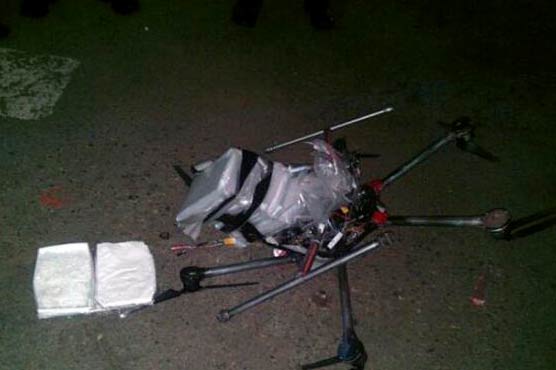 Drone loaded with drugs crashes near US-Mexico border