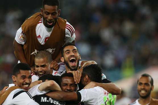 Football: UAE shock Japan on penalties at Asian Cup