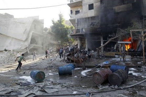 Air strikes near Damascus kill 32, including 6 children: NGO