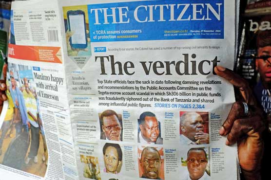 Tanzanian energy minister quits over corruption scandal