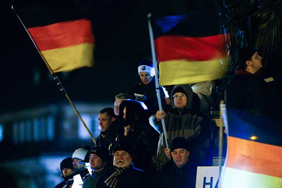 Thousands join anti-Islam rally as Germany worries about image