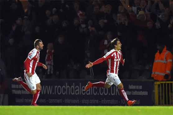 Football: Stoke avoid joining FA Cup casualty list