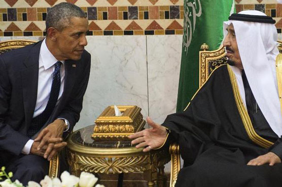 Obama meets new Saudi king to shore up ties