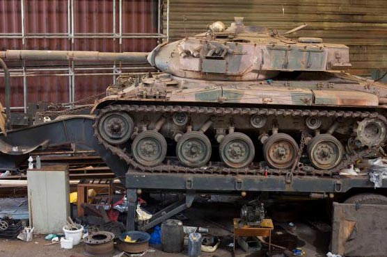 Army tanks among stolen goods in Brazil cache
