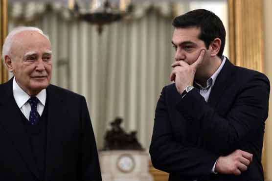 Greek cabinet set for first meeting since poll upset 
