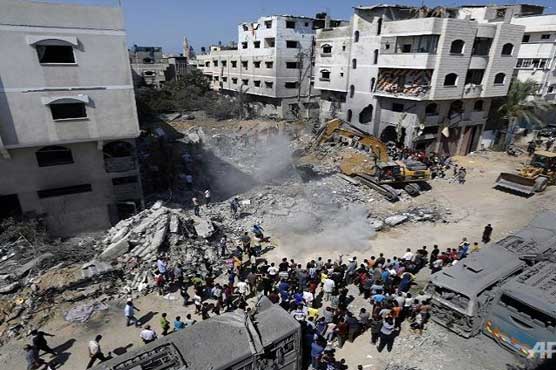 Protesters try to storm UN compound in Gaza