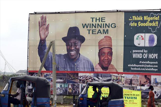 Nigeria's Jonathan takes election campaign to key oil region
