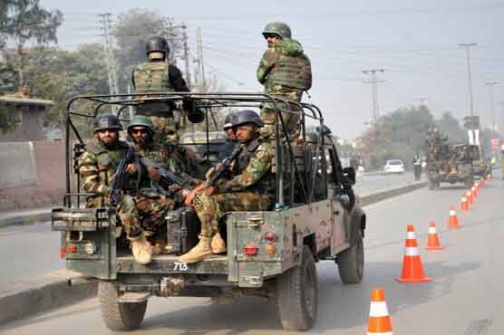 D.I. Khan: Seven terrorists killed, 13 arrested in search operation