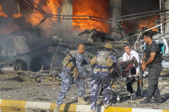 Double suicide attack on Iraq militia base kills six