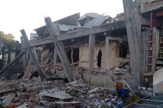 Gas blast at Mexico children's hospital, two dead