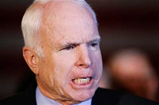 McCain to protesters: 'Get out of here, you low-life scum'