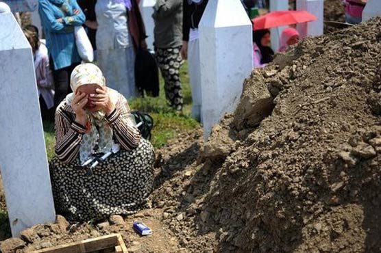 UN court upholds life sentence for 2 convicted in Srebrenica massacre