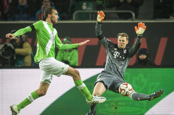 Bayern suffer shock 4-1 hammering at Wolfsburg 