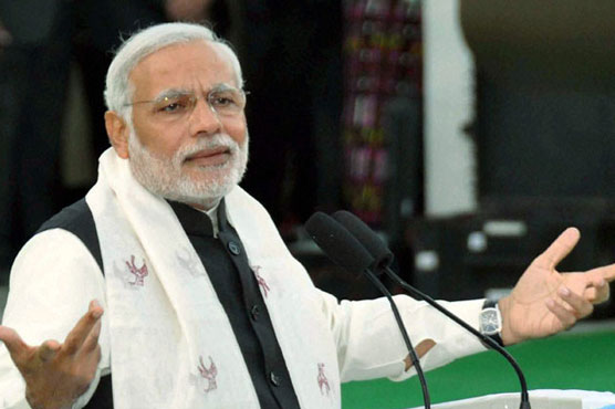 India's Modi steps up offensive a week before Delhi polls