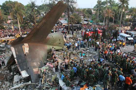 Indonesia military plane crash toll rises to 142