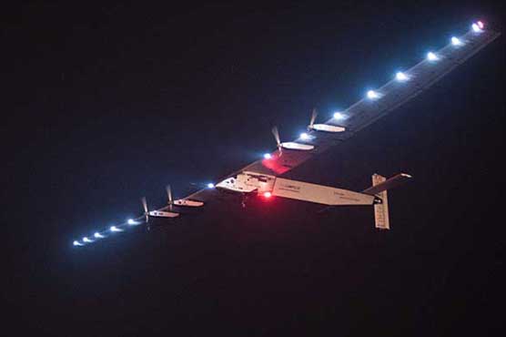 Solar Impulse reaches half way in Japan-US leg