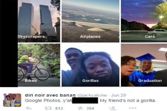 Google apologises photo app tagged black couple 'gorillas' 
