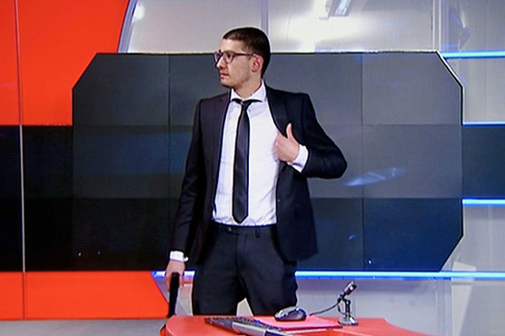 Young man who stormed Dutch TV gets 2.5 years in jail