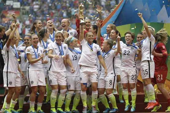 Football: USA crush Japan 5-2 to win third World Cup title