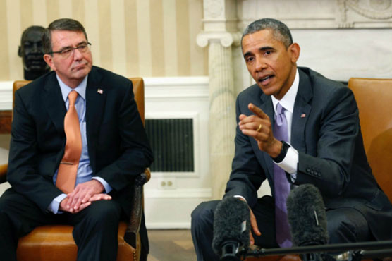 Obama at Pentagon for update on anti-IS campaign