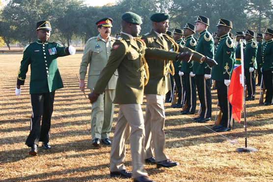 Army chief presented with Guard of Honor in South Africa