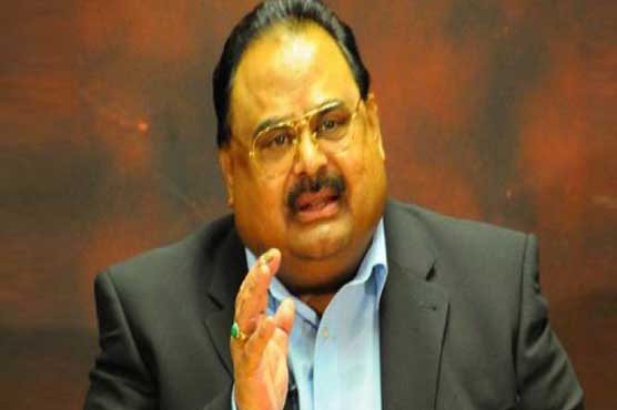 Altaf Hussain urges CM Sindh, MPAs to legislate against 'oppressive' Rangers